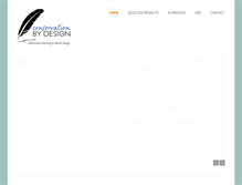 Tablet Screenshot of conservationbydesign.com